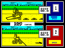BMX Freestyle Simulator screenshot 2 for ZX Spectrum